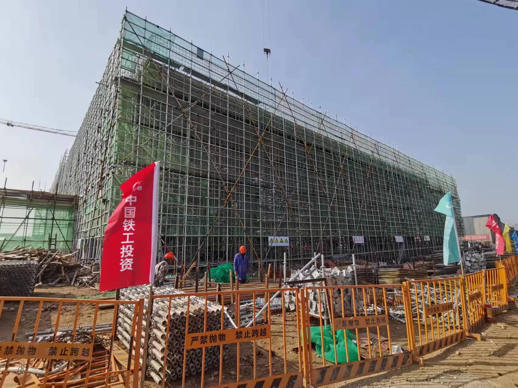 中鐵水務污泥熱解氣化段項目